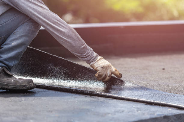 Professional Emergency Waterproofing technician working in Hampton, MD